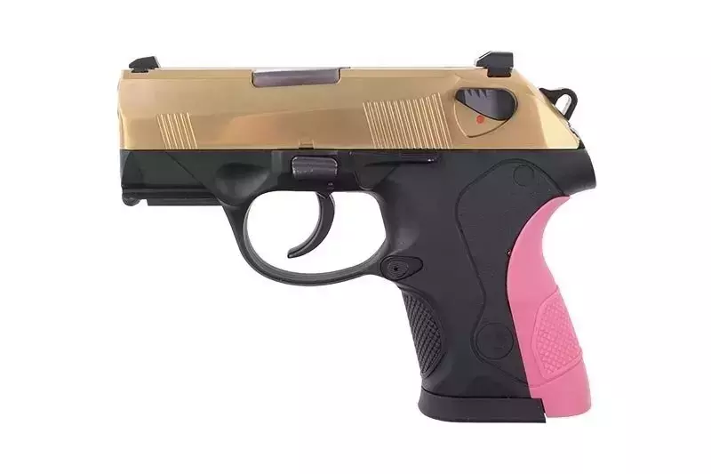Pistolet airsoft 3PX4 Compact - noir/or